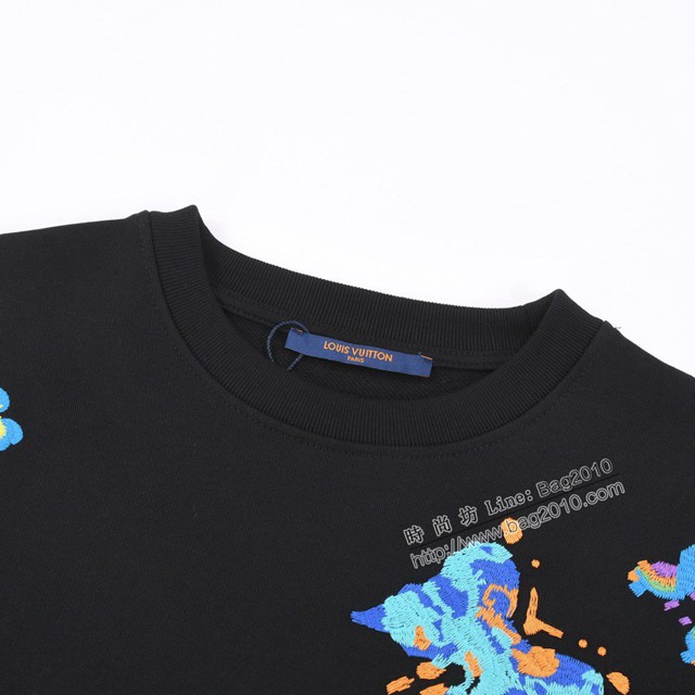 Louisvuitton路易威登Lv專門店2023FW新款立體印花衛衣 男女同款 tzy2940
